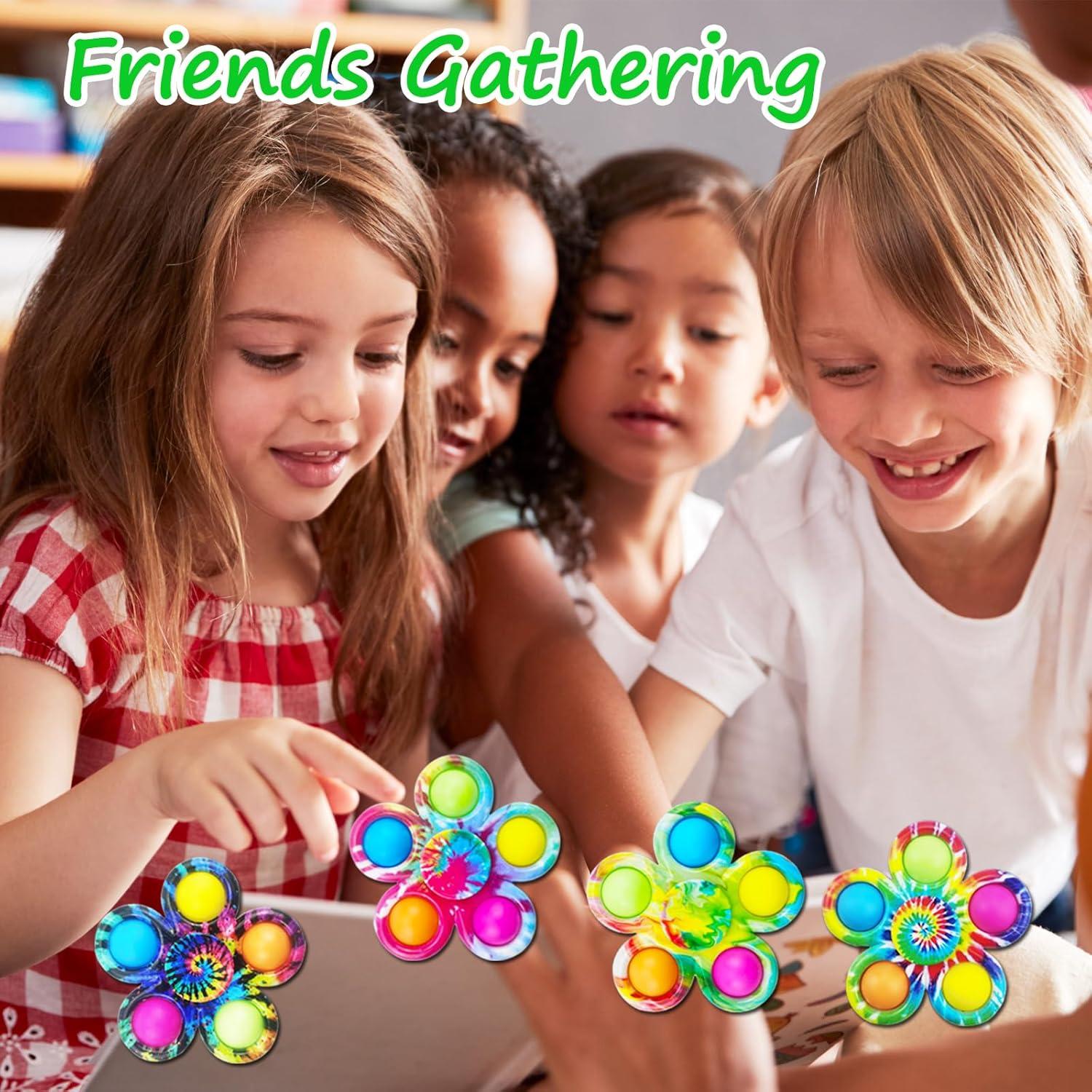 30 Juguetes Antiestrés FODYNE Pop it y Spinner para Niños