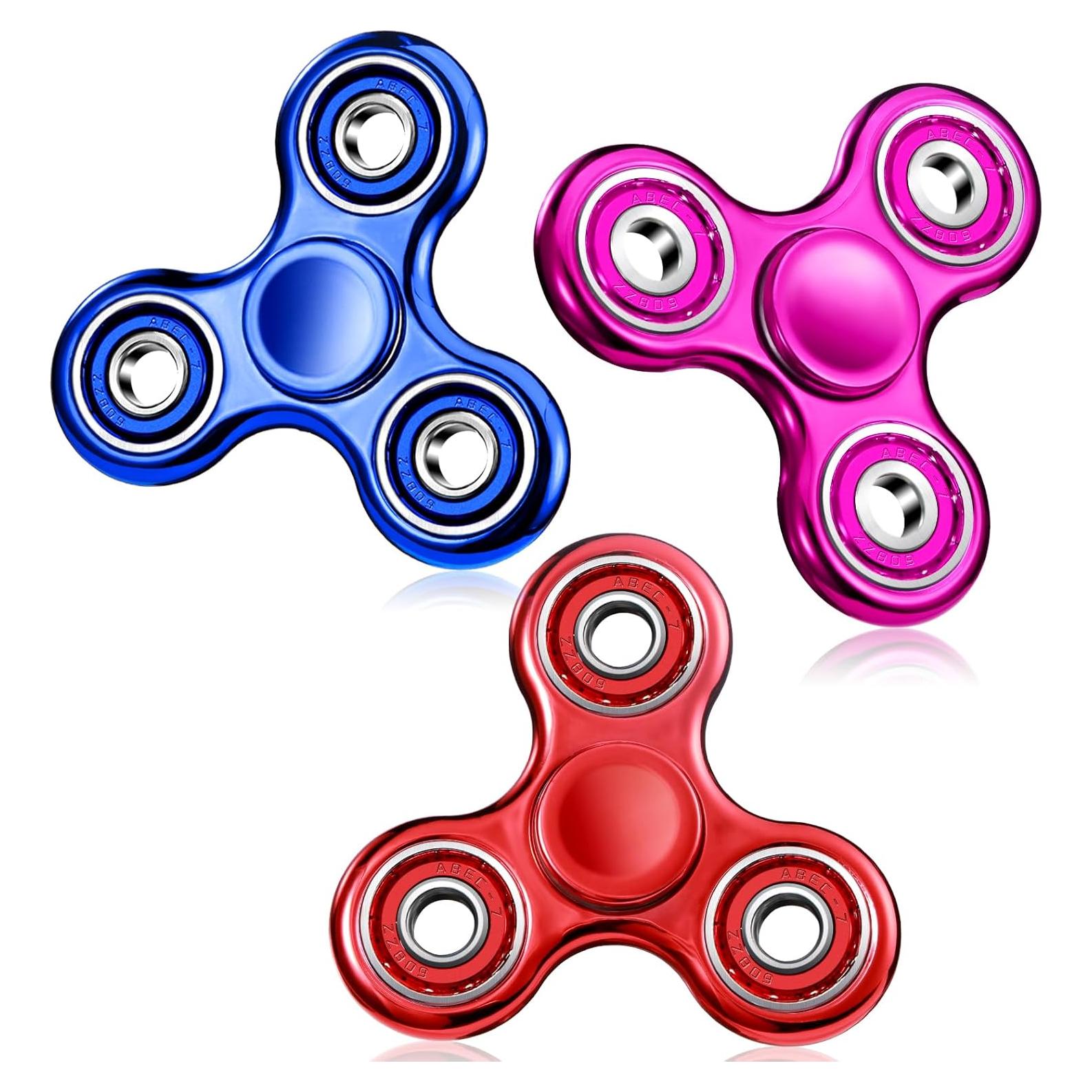 Spinner Antiestrés SCIONE 3 Piezas para Niños y Adultos