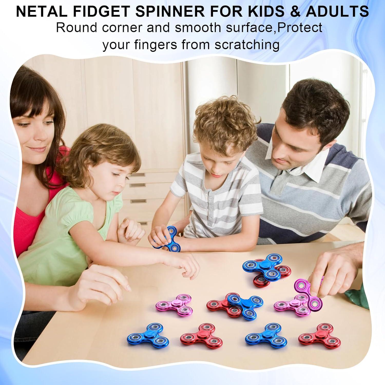 Spinner Antiestrés SCIONE 3 Piezas para Niños y Adultos