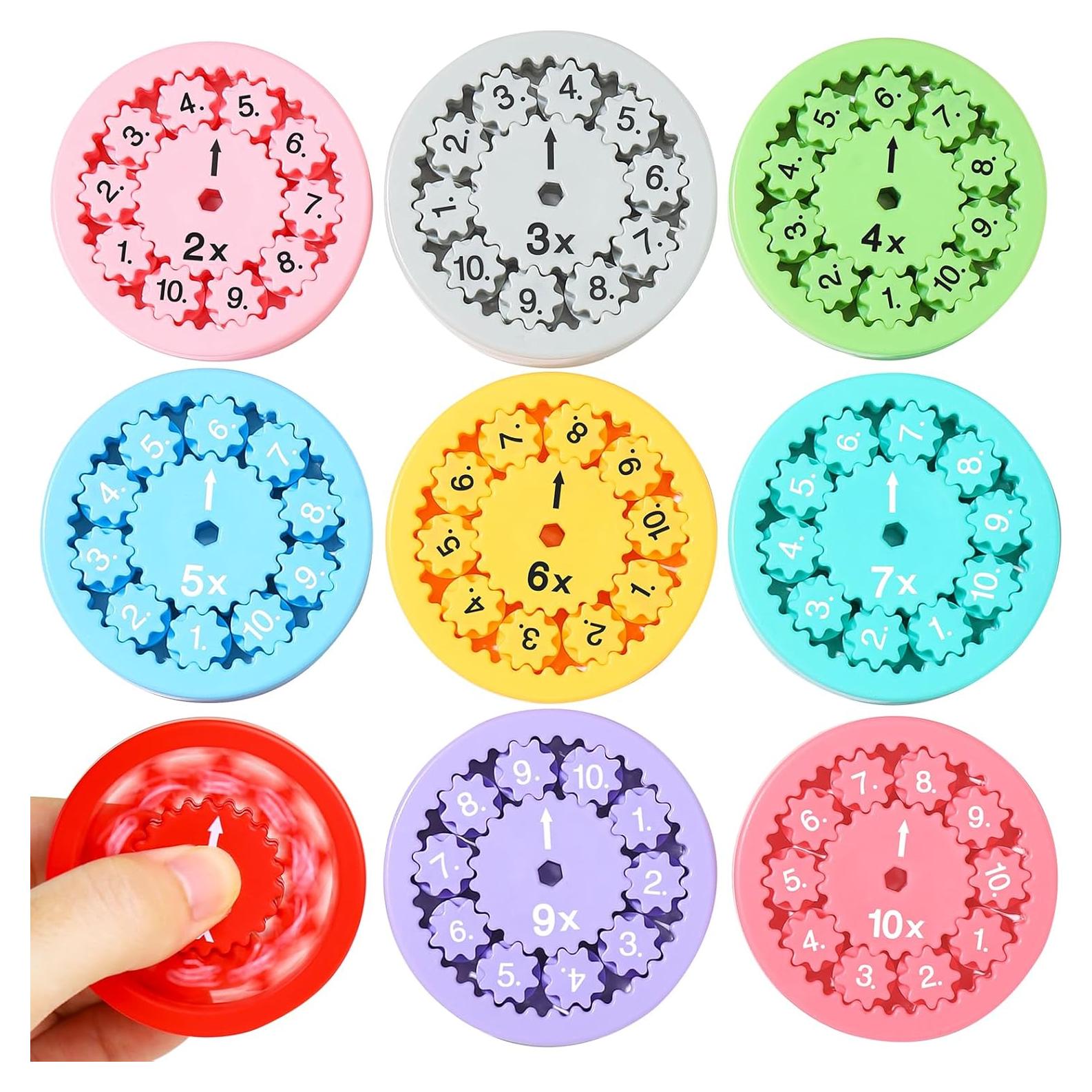Spinner Matemático Antiestrés Chengdu - Juego Multiplicación