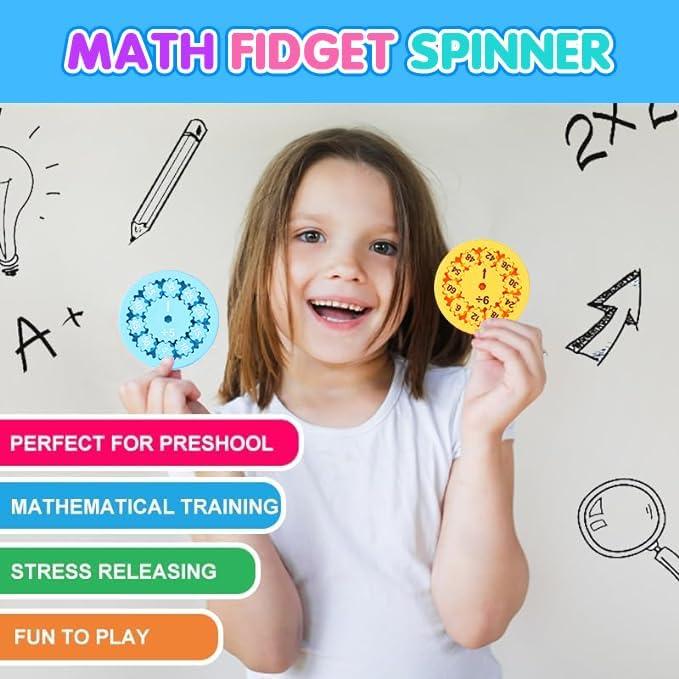 Spinner Matemático Antiestrés Chengdu - Juego Multiplicación
