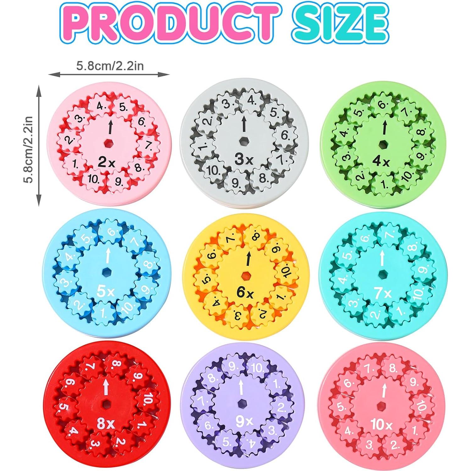 Spinner Matemático Antiestrés Chengdu - Juego Multiplicación