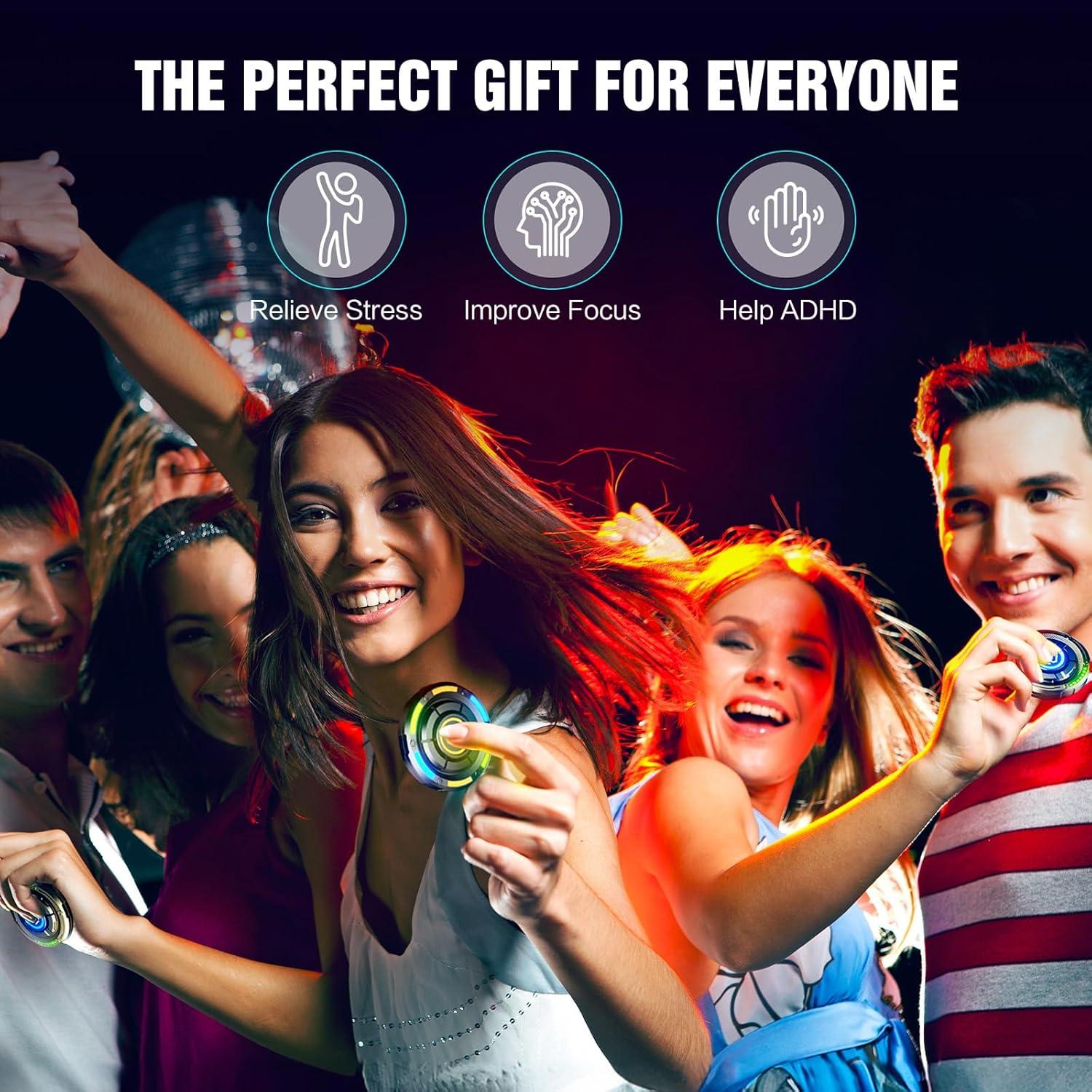 Fidget Spinner INNÔPLUS Antiestrés Gris 150g 5.3oz