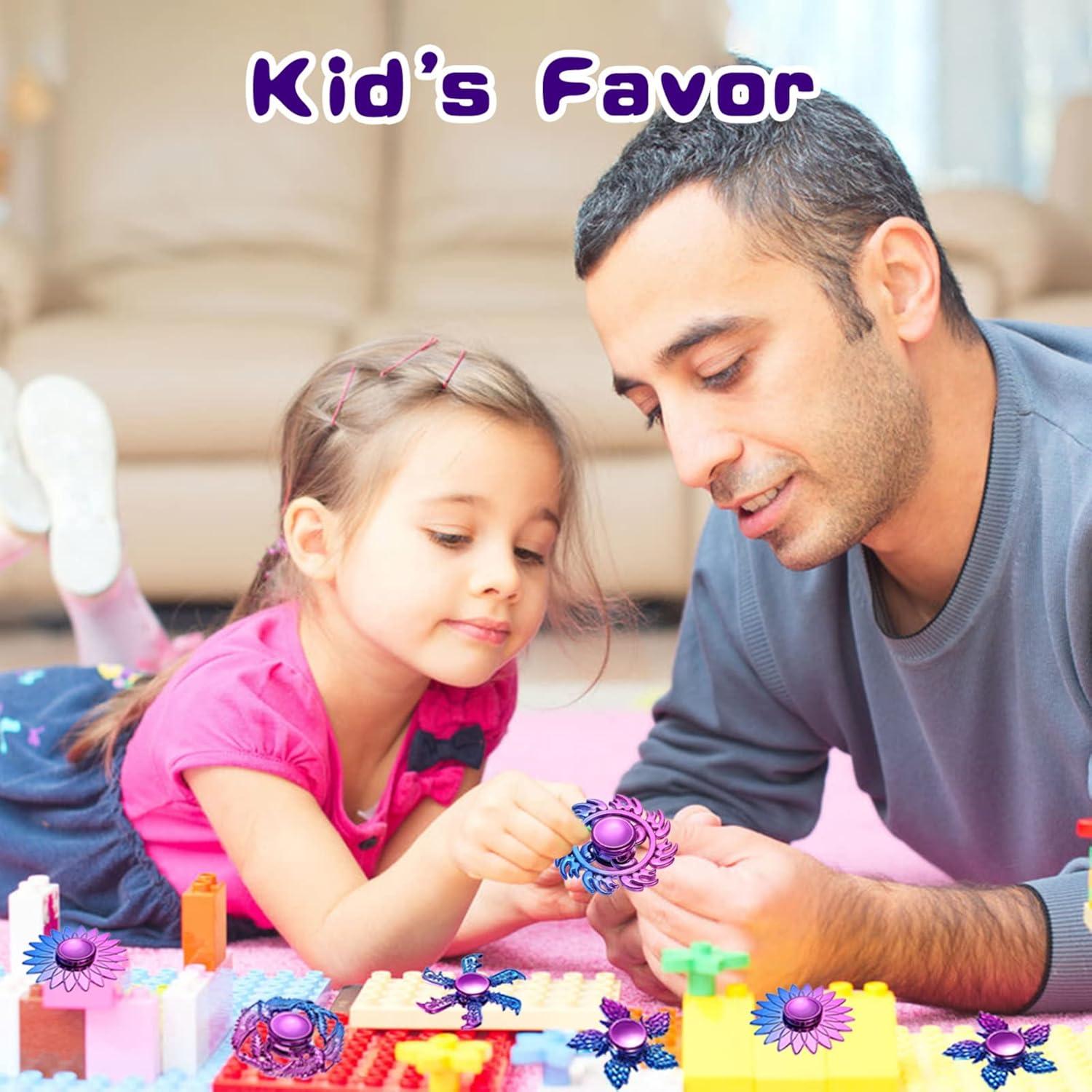 20 Spinners Antiestrés PROUNDLION para Niños y Adultos