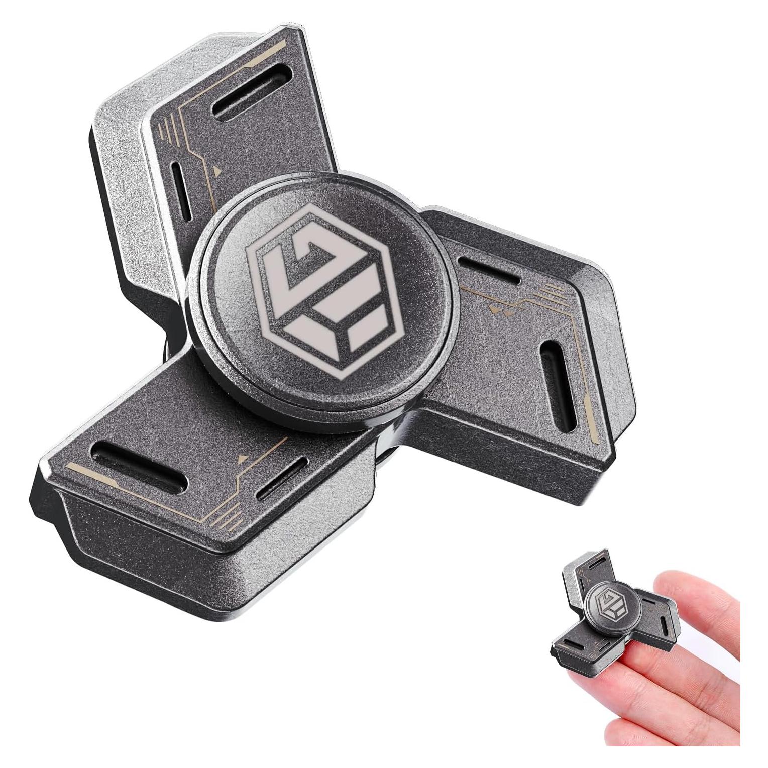 Spinner Fidget de Metal Berotok Mini Silencioso para Adultos