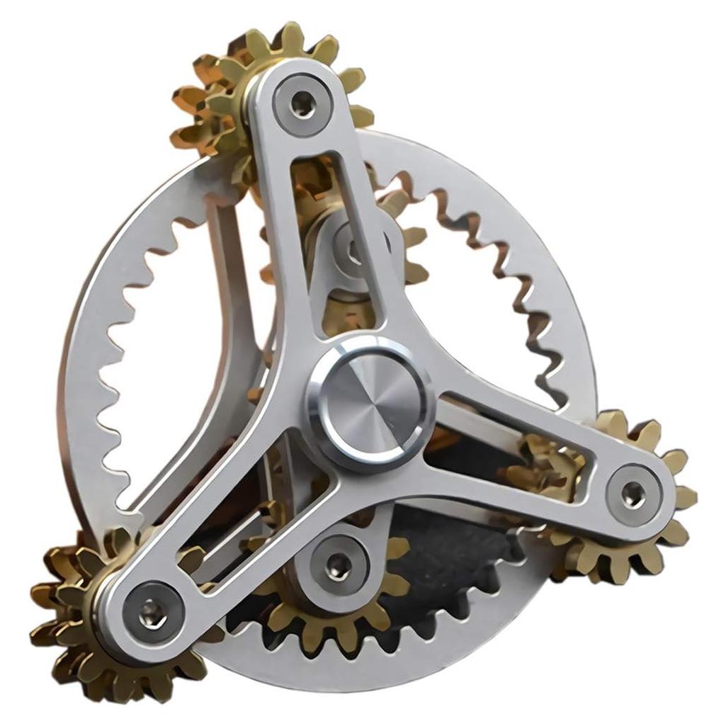 Spinner de Fidget Wewinn de Latón con Engranajes y 12 Rodamientos