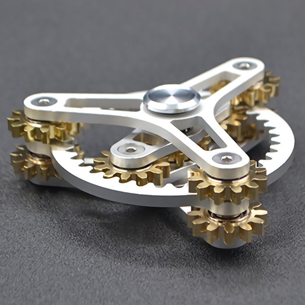 Spinner de Fidget Wewinn de Latón con Engranajes y 12 Rodamientos