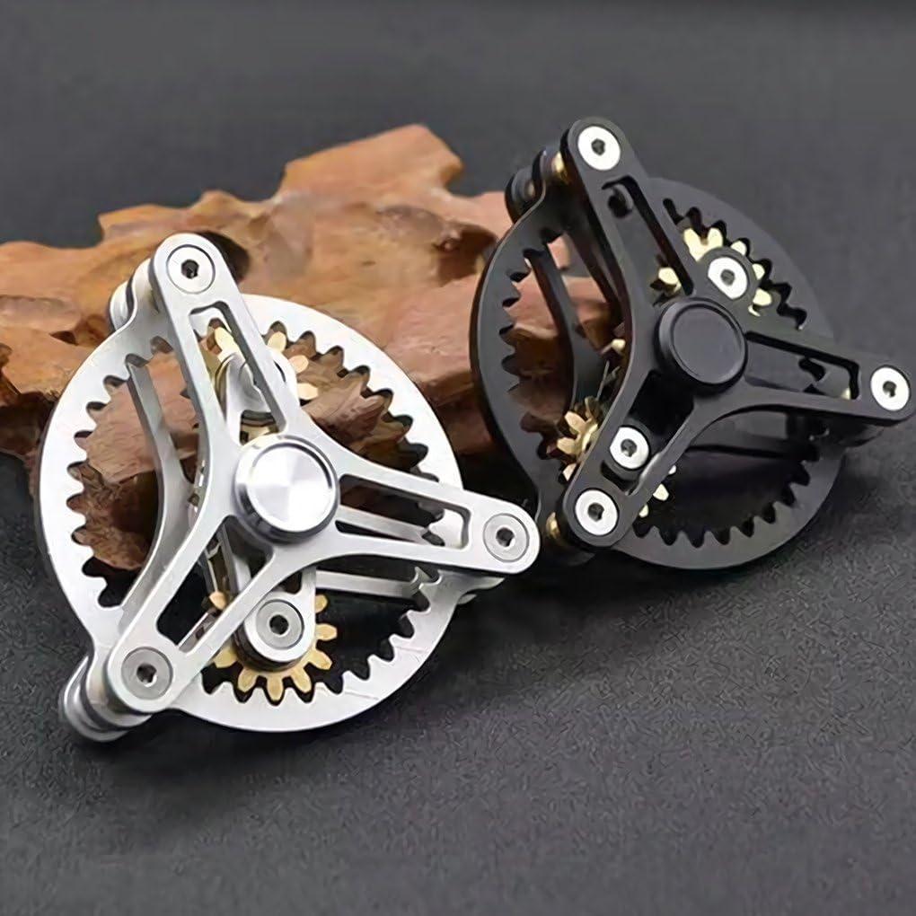 Spinner de Fidget Wewinn de Latón con Engranajes y 12 Rodamientos