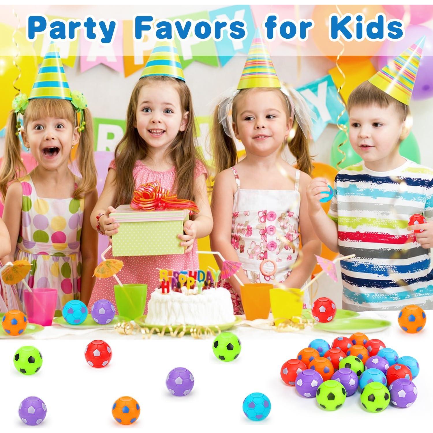 32 Pelotas Fidget Spinner de Fútbol Thremhoo para Niños