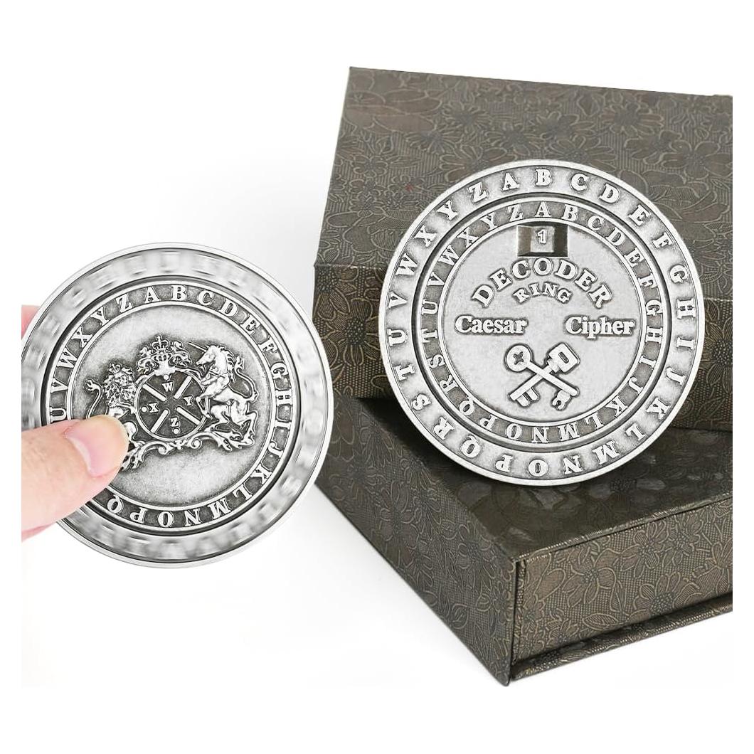 Juguete Antiestrés VIGIamy Spinner de Metal Plata 209g