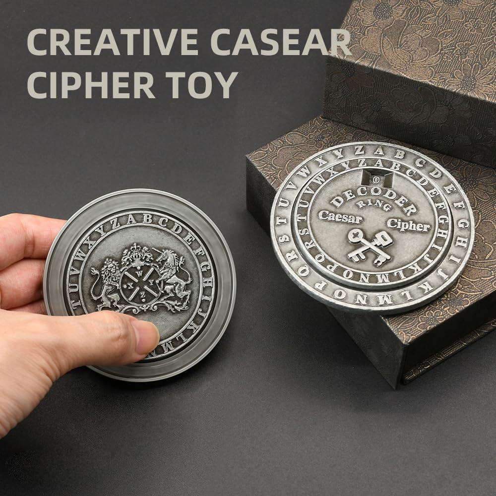 Juguete Antiestrés VIGIamy Spinner de Metal Plata 209g