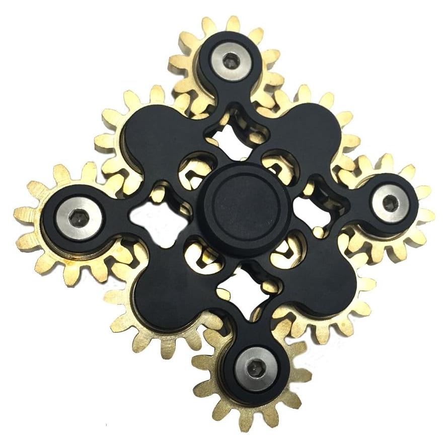 Spinner Antiestrés FXCOOLCT de Nueve Engranajes - Alivio de Ansiedad