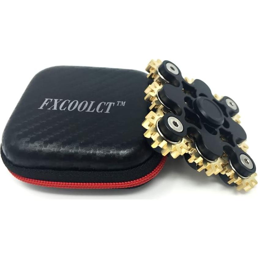 Spinner Antiestrés FXCOOLCT de Nueve Engranajes - Alivio de Ansiedad