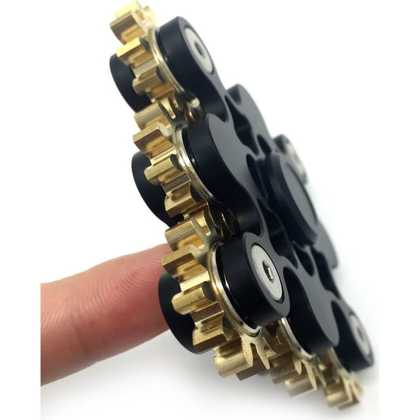 Spinner Antiestrés FXCOOLCT de Nueve Engranajes - Alivio de Ansiedad