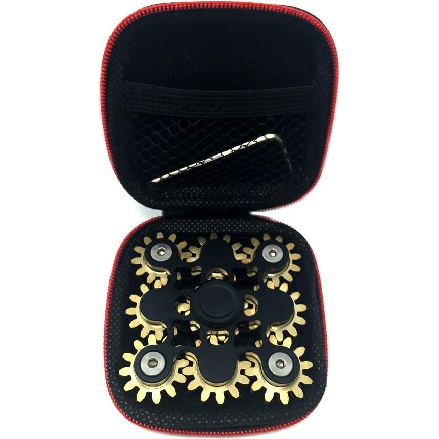 Spinner Antiestrés FXCOOLCT de Nueve Engranajes - Alivio de Ansiedad