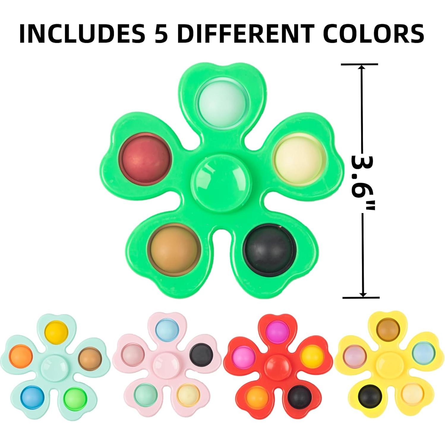 24 Juguetes Antiestrés Mini Fidget Spinner Nbguigdstr 9.14 cm