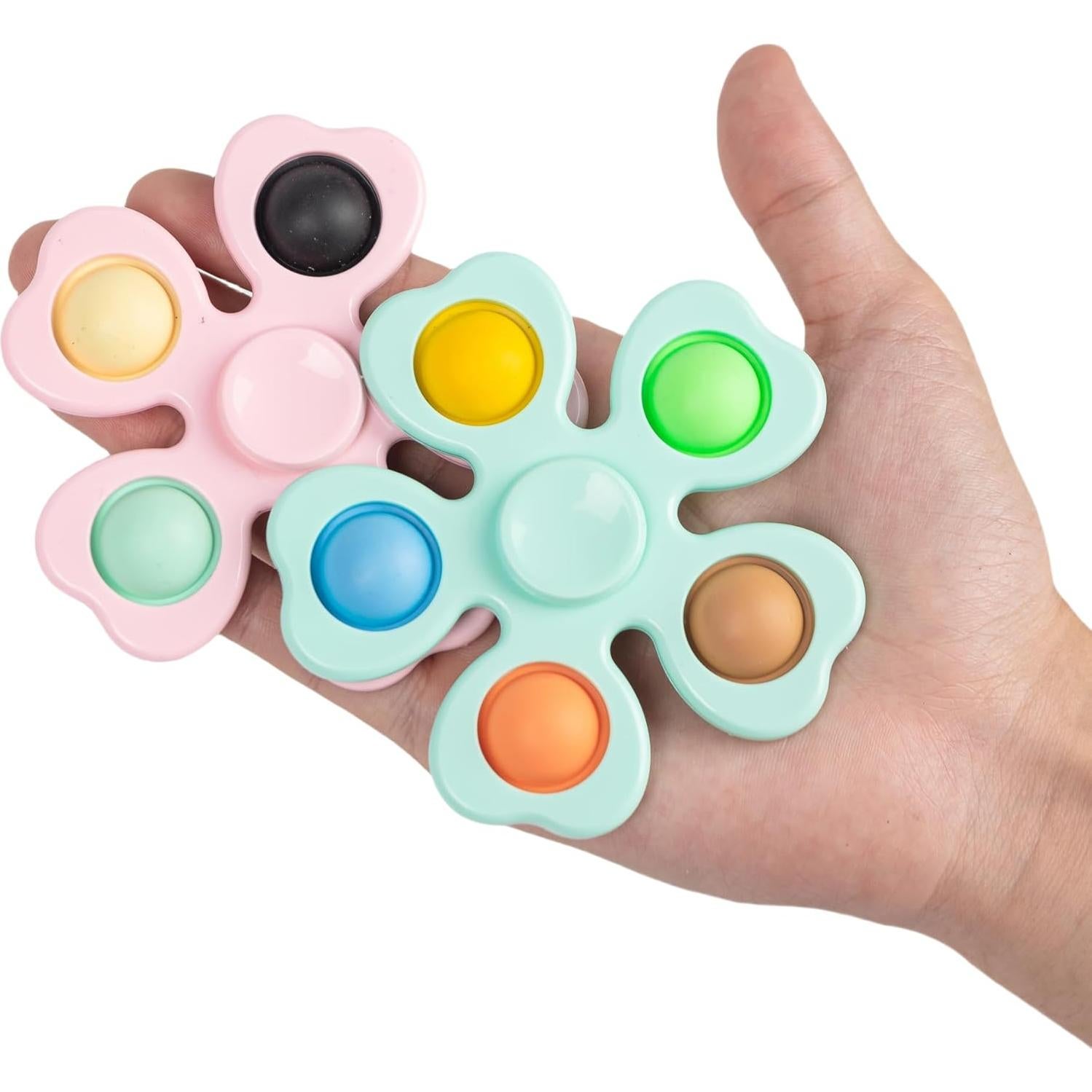 24 Juguetes Antiestrés Mini Fidget Spinner Nbguigdstr 9.14 cm