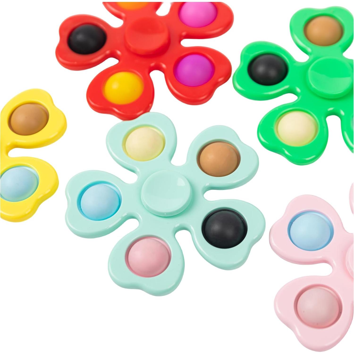 24 Juguetes Antiestrés Mini Fidget Spinner Nbguigdstr 9.14 cm