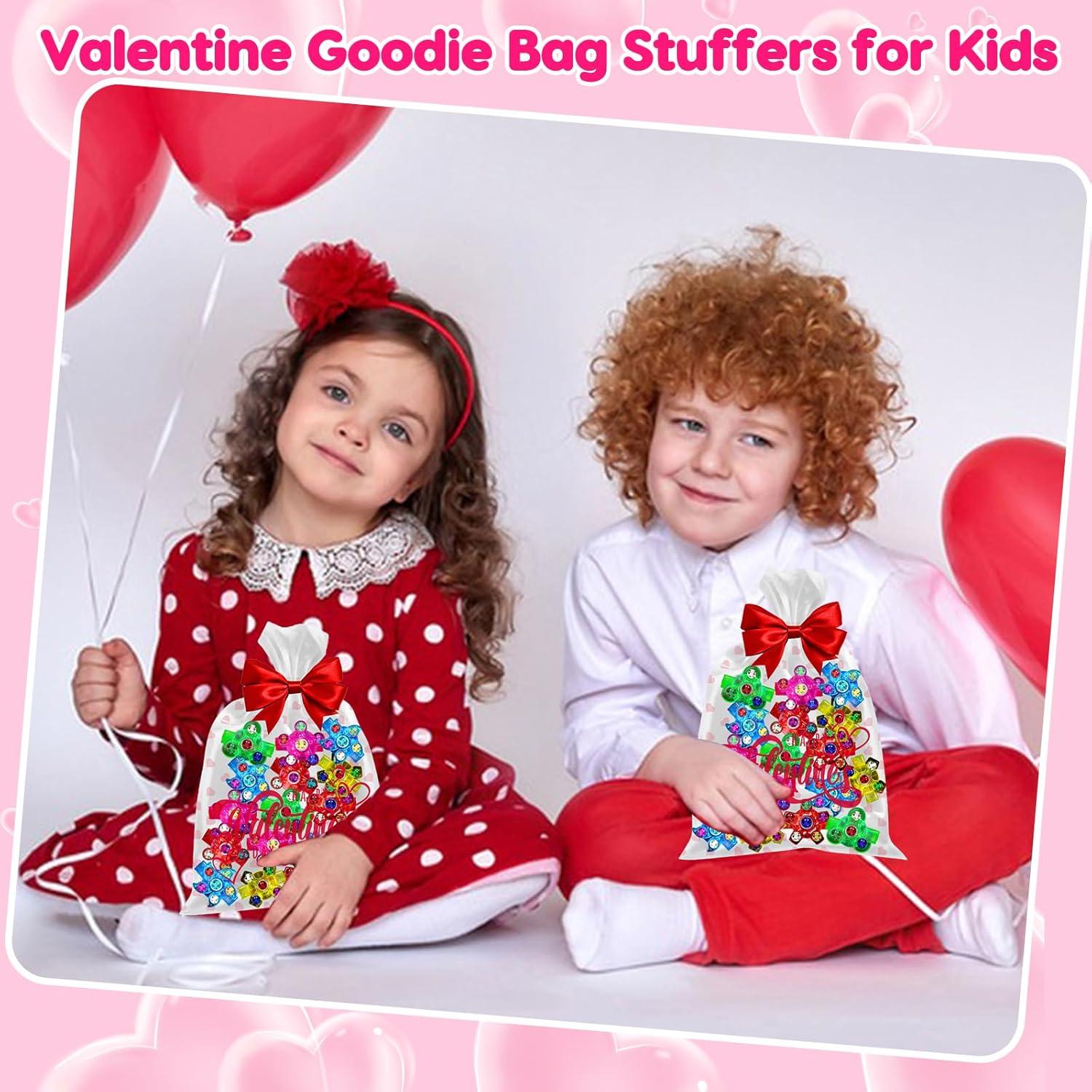 48 Pulseras Fidget LED Brillantes Thremhoo para Niños