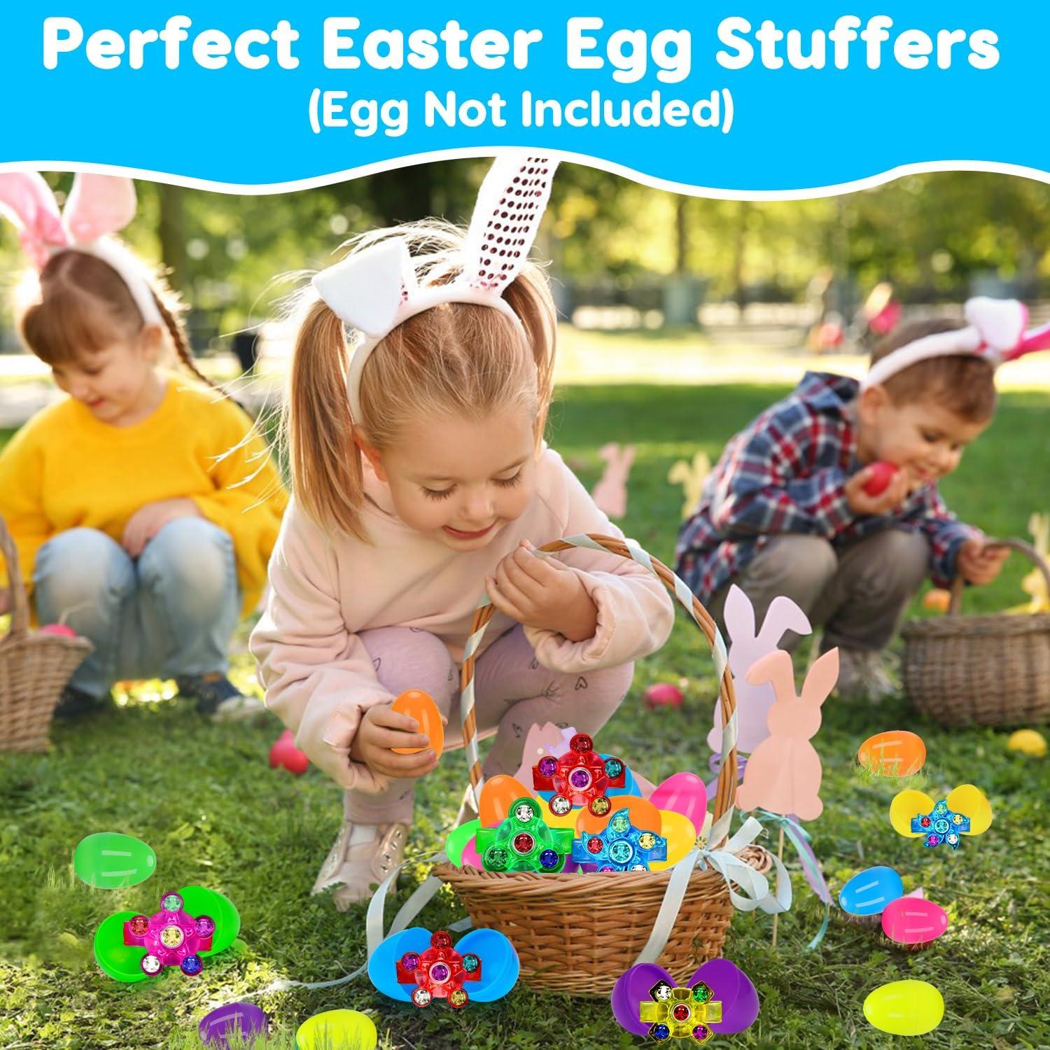 48 Pulseras Fidget LED Brillantes Thremhoo para Niños