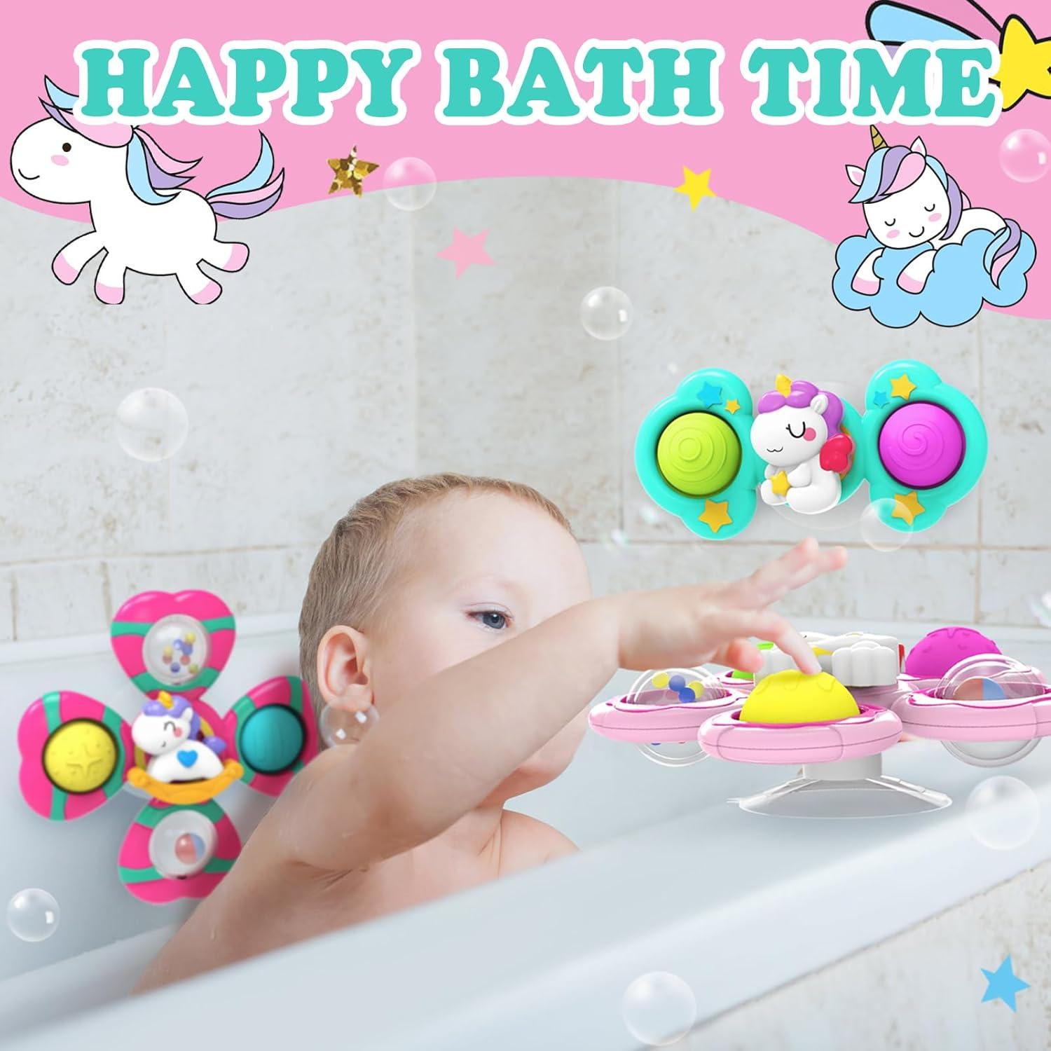 3 Juguetes Antiestrés para Bebés con Ventosa Seveclotree