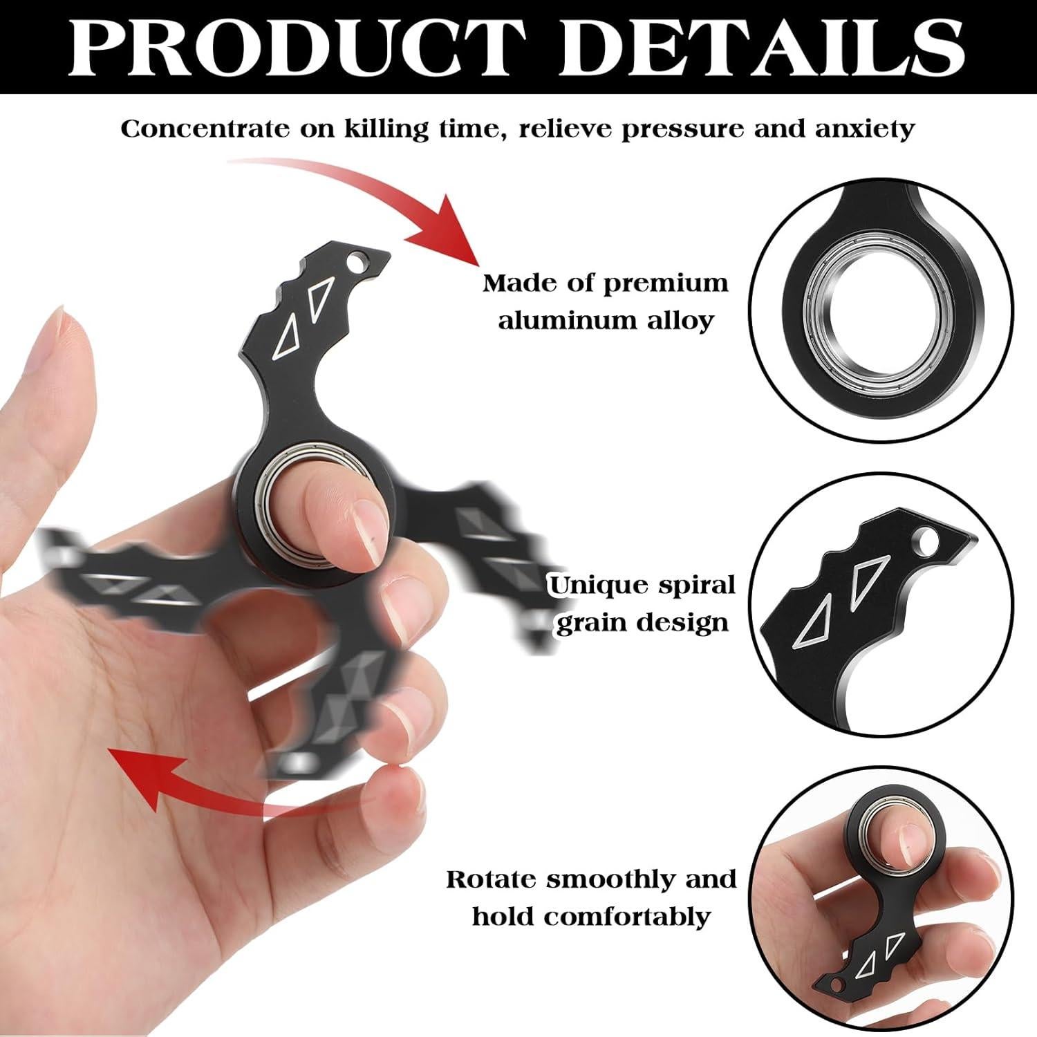 Llave Giratoria Juguete Tyqour 6.3x2.9cm Alivio Ansiedad