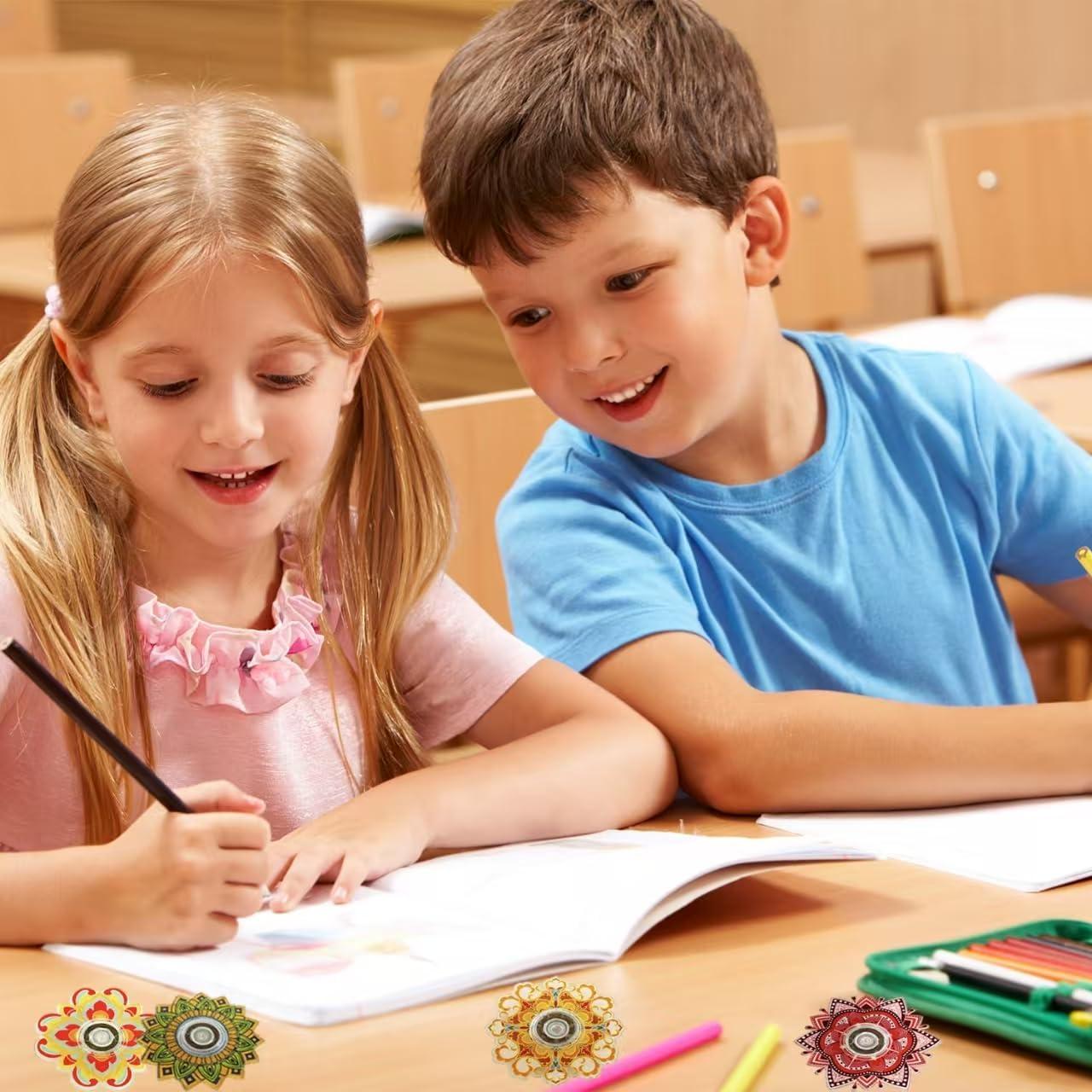 30 Mini Spinners Antiestrés PRAABDC para Niños y Adultos