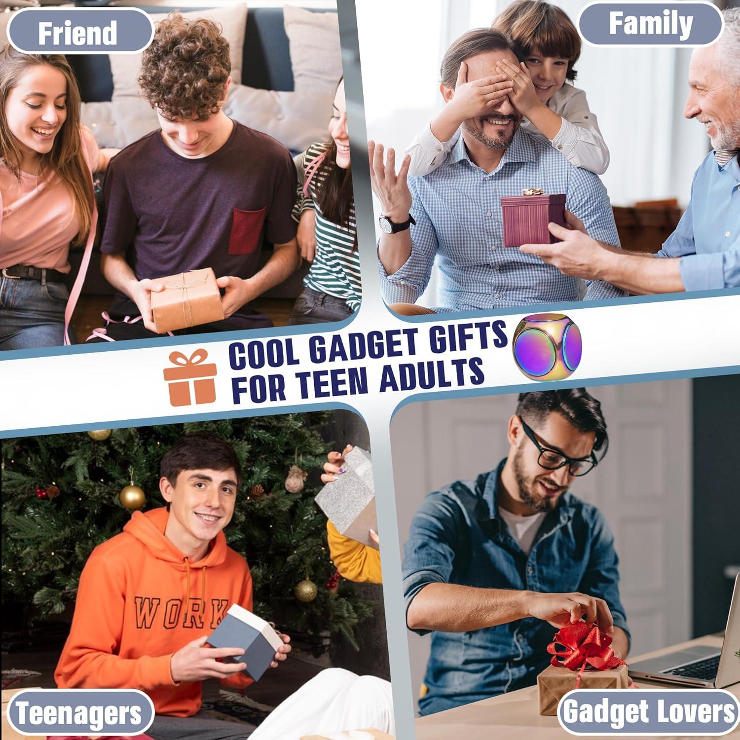 Cubo Giratorio Antiestrés de Metal Chilvil 3 cm Silencioso