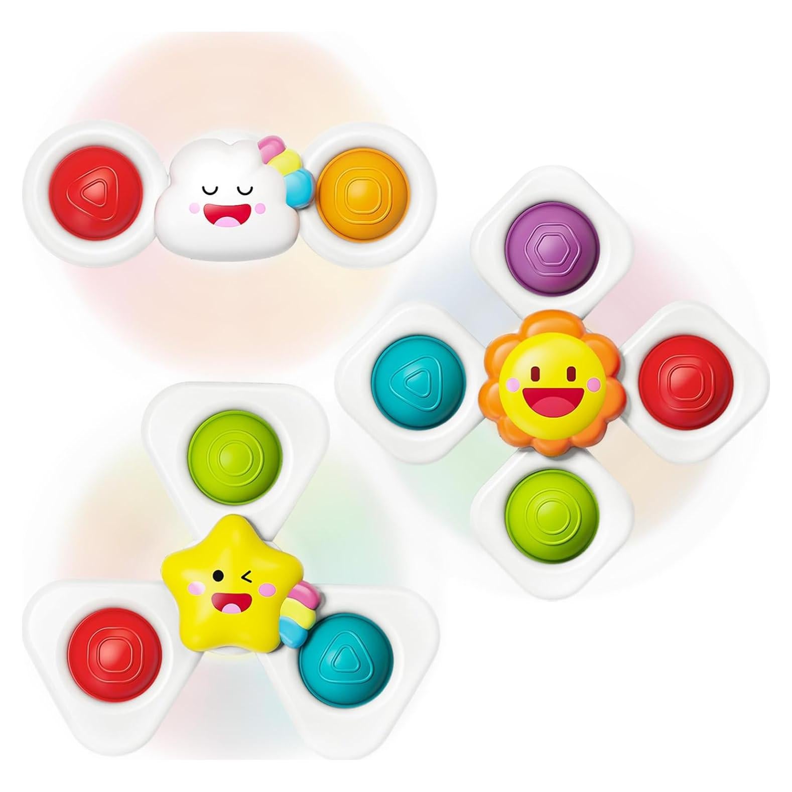 Juguetes de Ventosa SpringFlower para Bebés 12-18 Meses