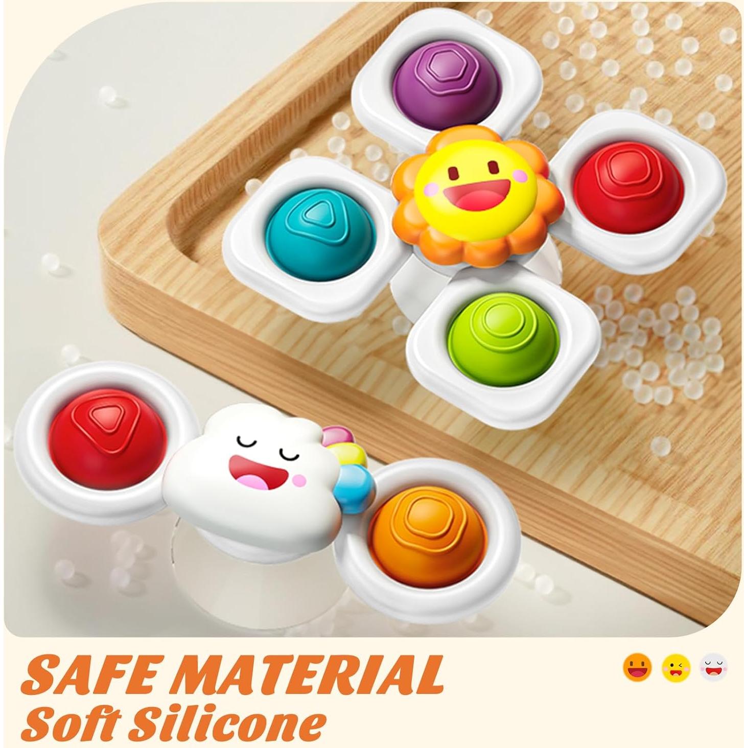 Juguetes de Ventosa SpringFlower para Bebés 12-18 Meses