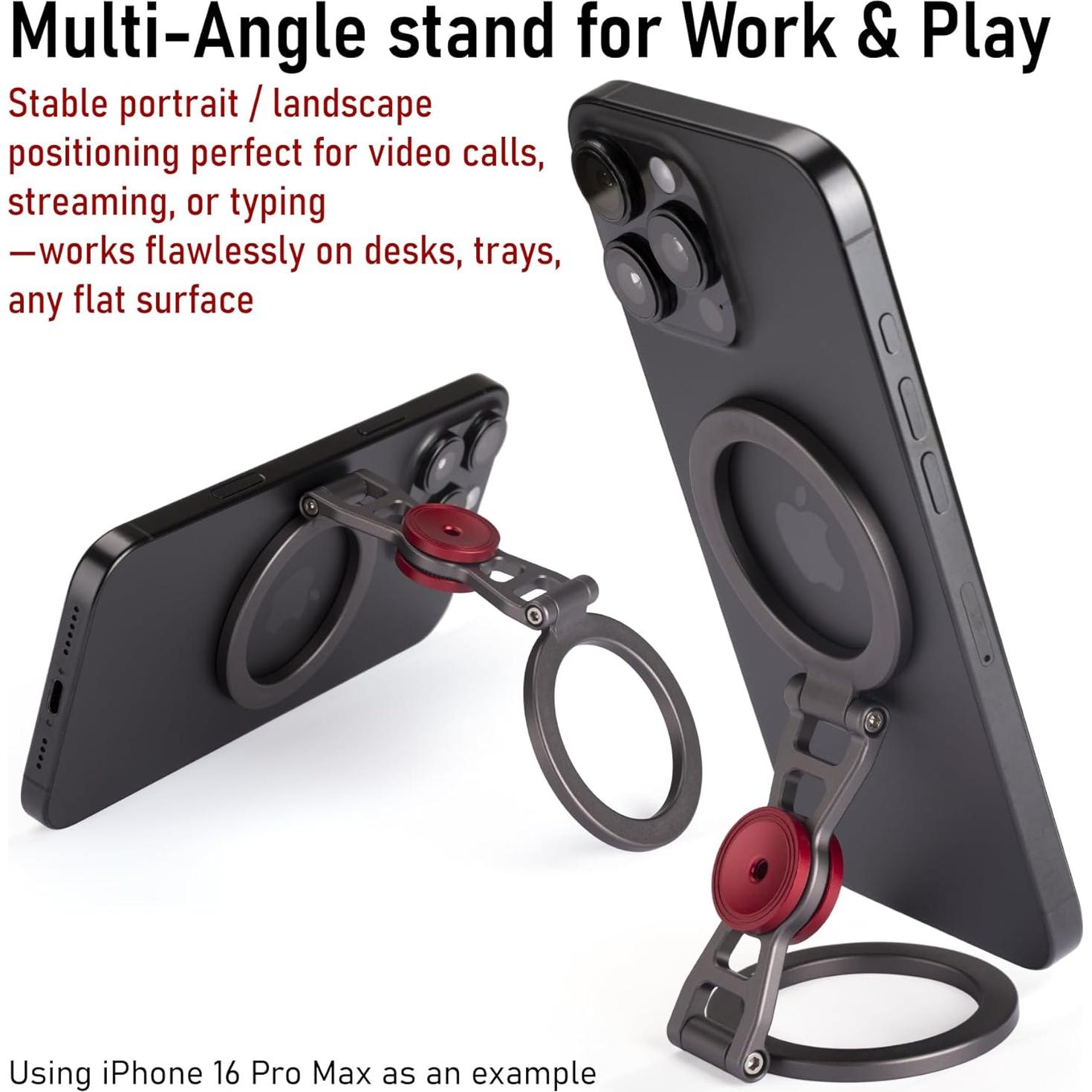 Soporte Magnético Doble para iPhone 12/13/14/15/16 - SHINEWEE