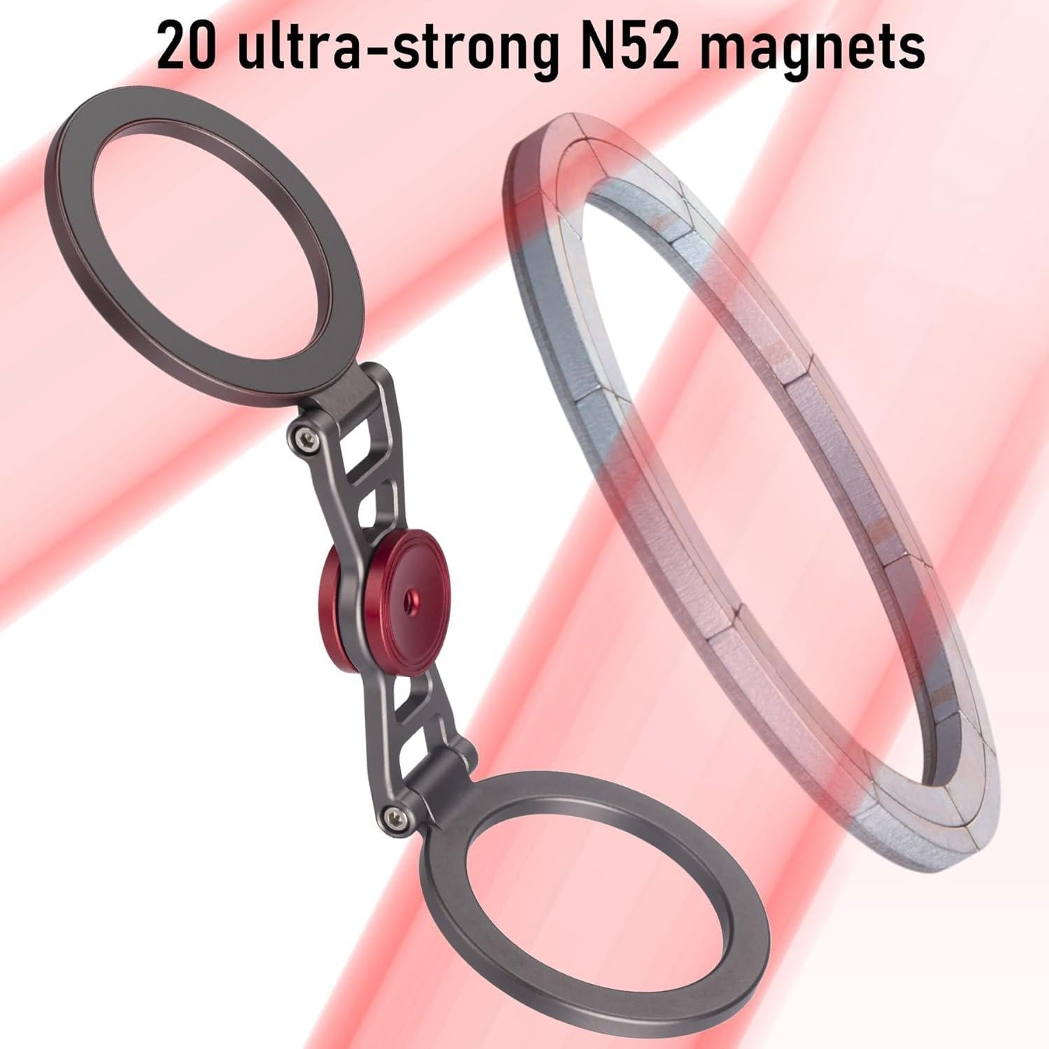 Soporte Magnético Doble para iPhone 12/13/14/15/16 - SHINEWEE