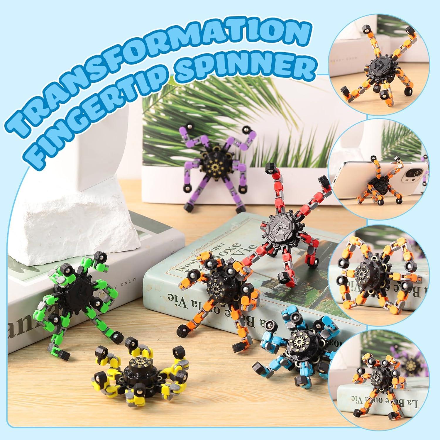 120 Juguetes de Dedo Giratorios Zhanmai - Alivio de Estrés
