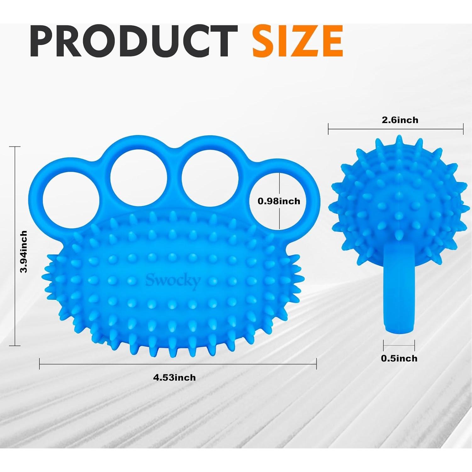 Pelotas Antiestrés Swokcy - Ejercicio de Mano y Compresión