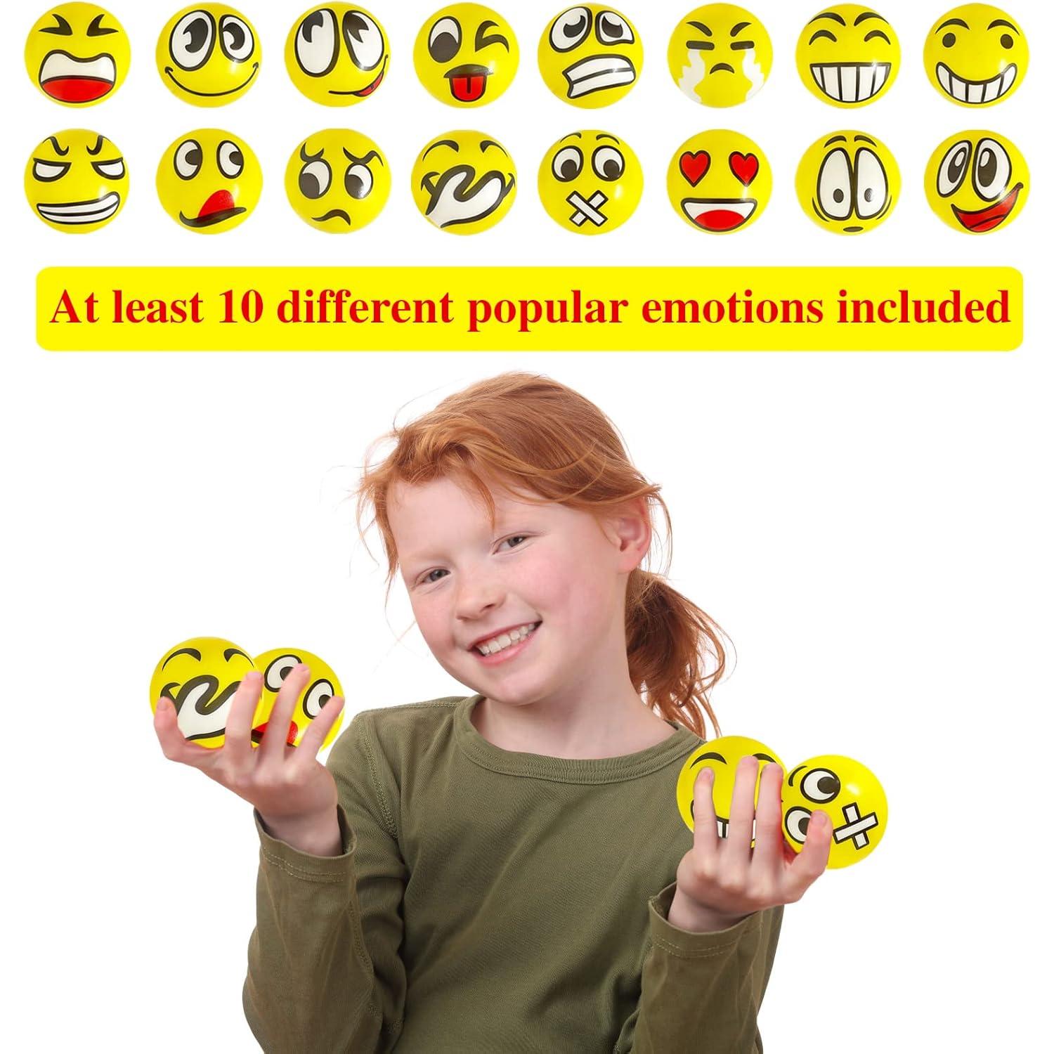 30 Pelotas de Estrés Juuxncgv 6.35 cm Diversión y Alivio