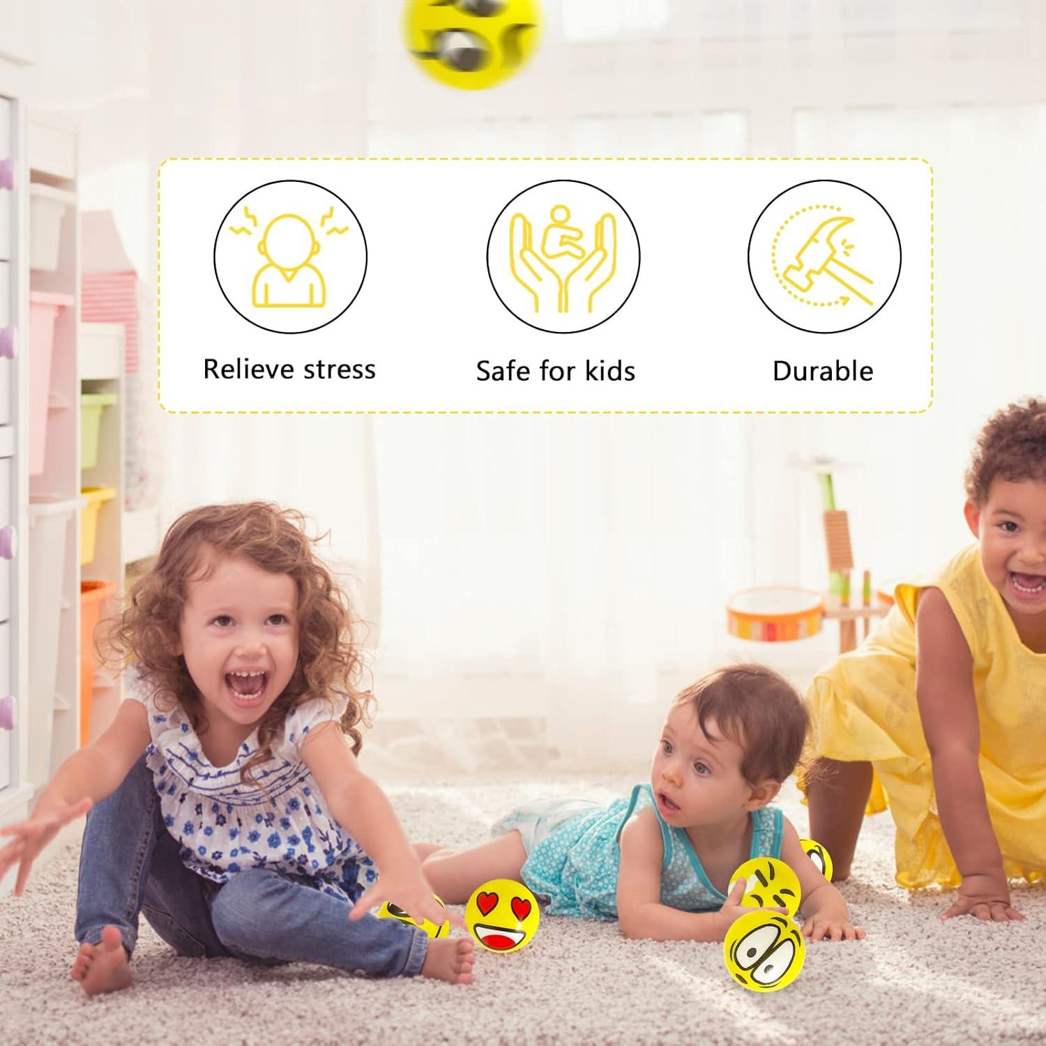 30 Pelotas de Estrés Juuxncgv 6.35 cm Diversión y Alivio