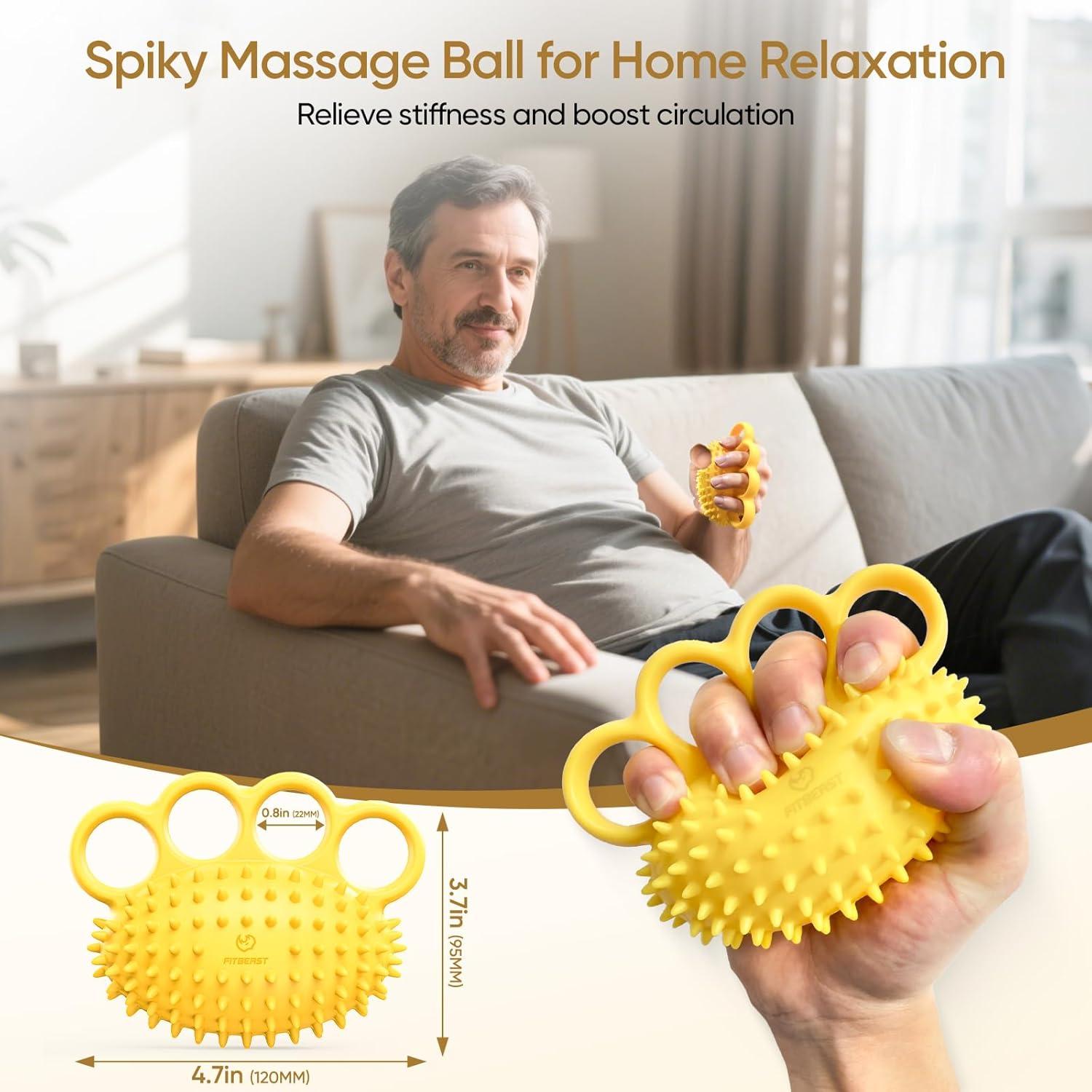 Conjunto de Pelotas de Ejercicio FitBeast - 3 Piezas para Mano