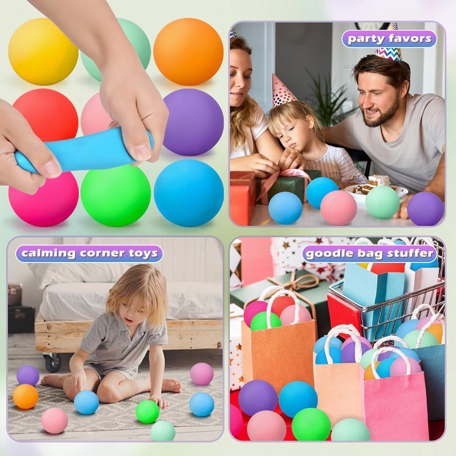 Juego de 12 Pelotas Antiestrés ASPULU - Alivio de Ansiedad