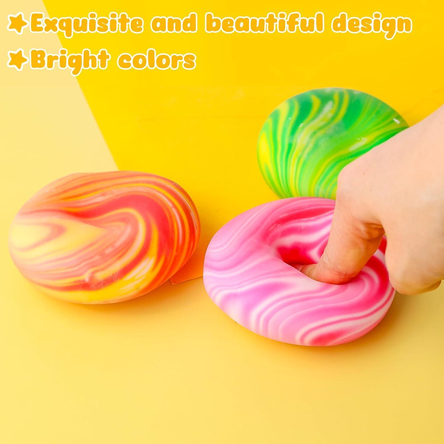 Pelota Antiestrés Estirable LOVESTOWN, 6.35 cm, 3 Colores