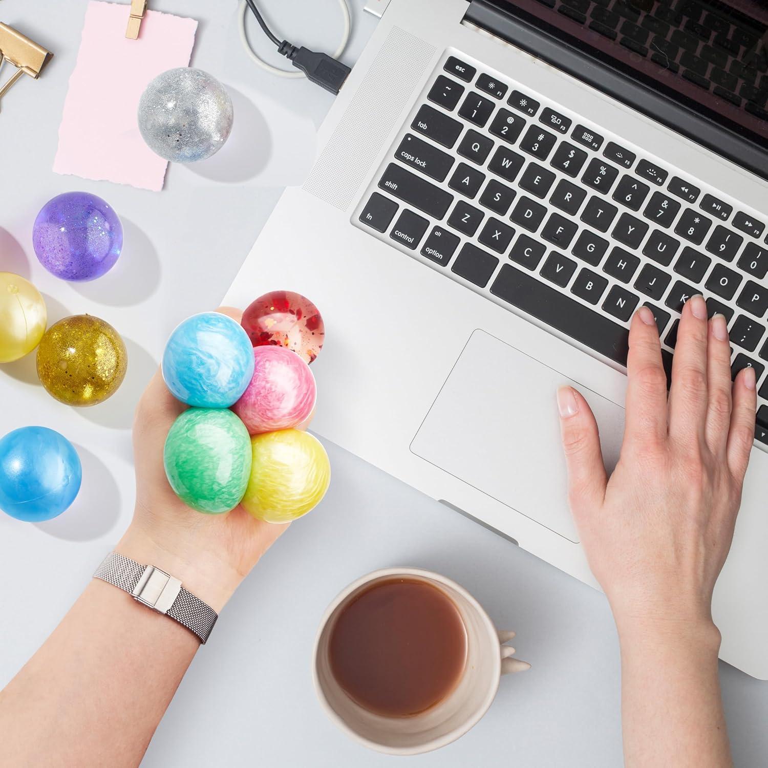 Paquete de 24 Pelotas Antiestrés Joyin - Juguetes Sensoriales