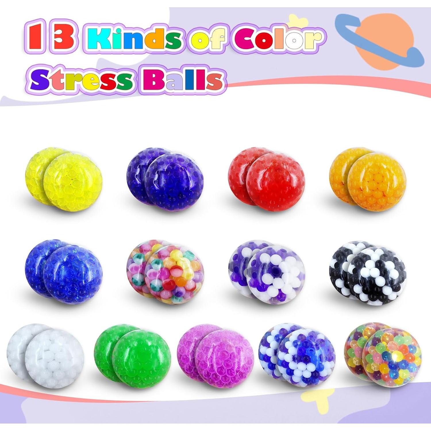 Pelotas Antiestrés COSDIG 9Pack Juguetes Fidget para Adultos