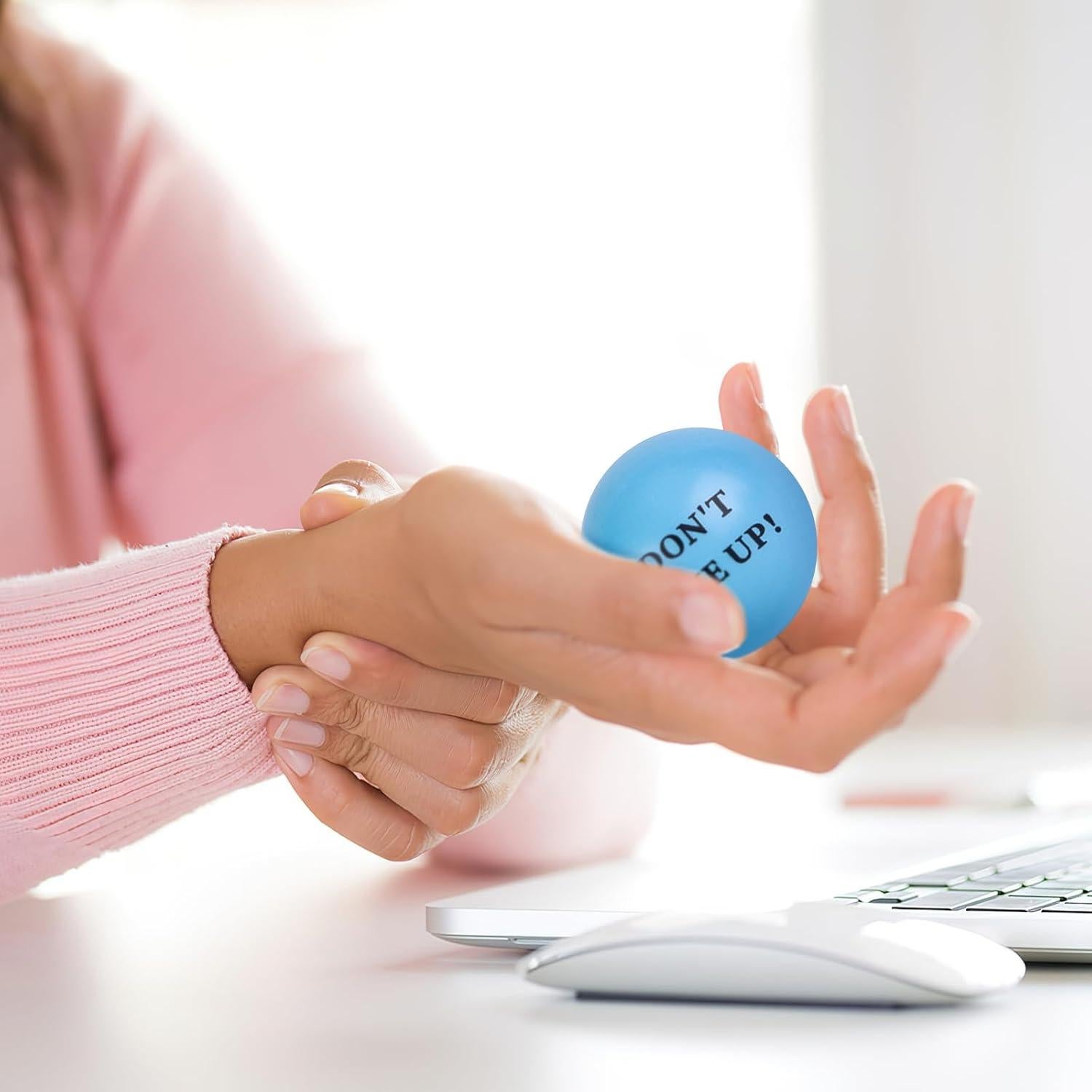 LovesTown 18PCS Pelotas de Alivio de Estrés Motivacionales 5.08cm