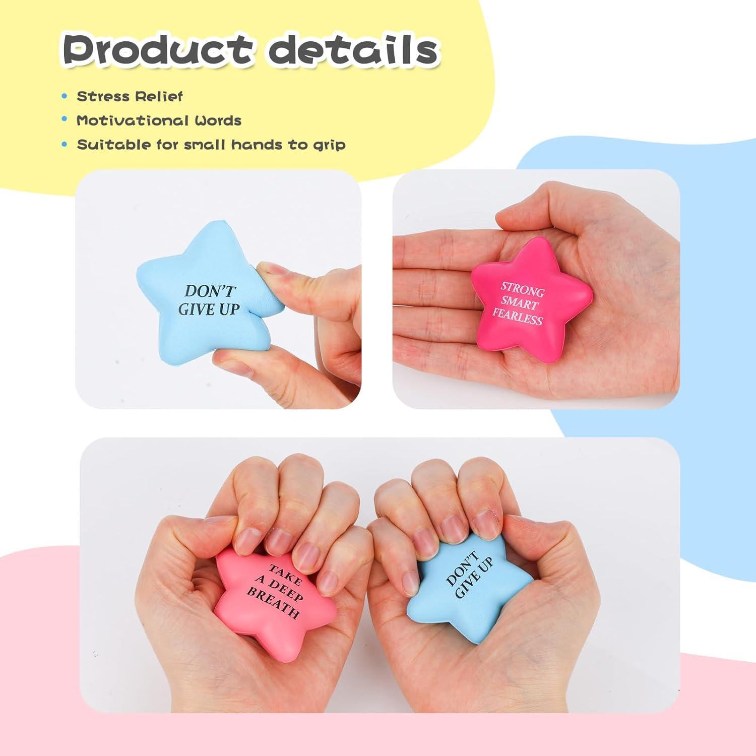 Pelotas de Estrés Motivacionales LOVESTOWN 24PCS 5cm