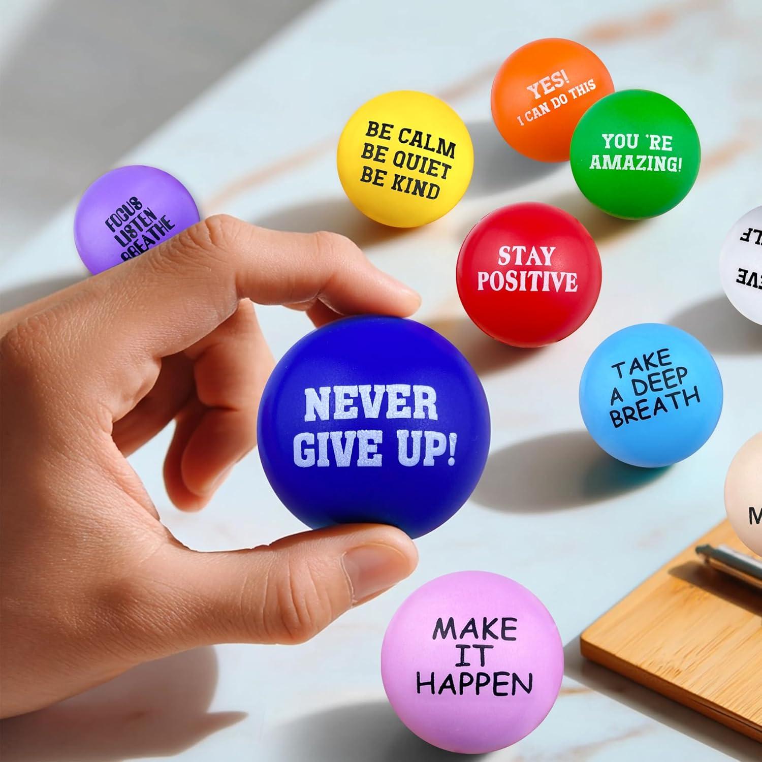 80 Pelotas Antiestrés Coloridas XIPEGPA 4 cm para Relajación