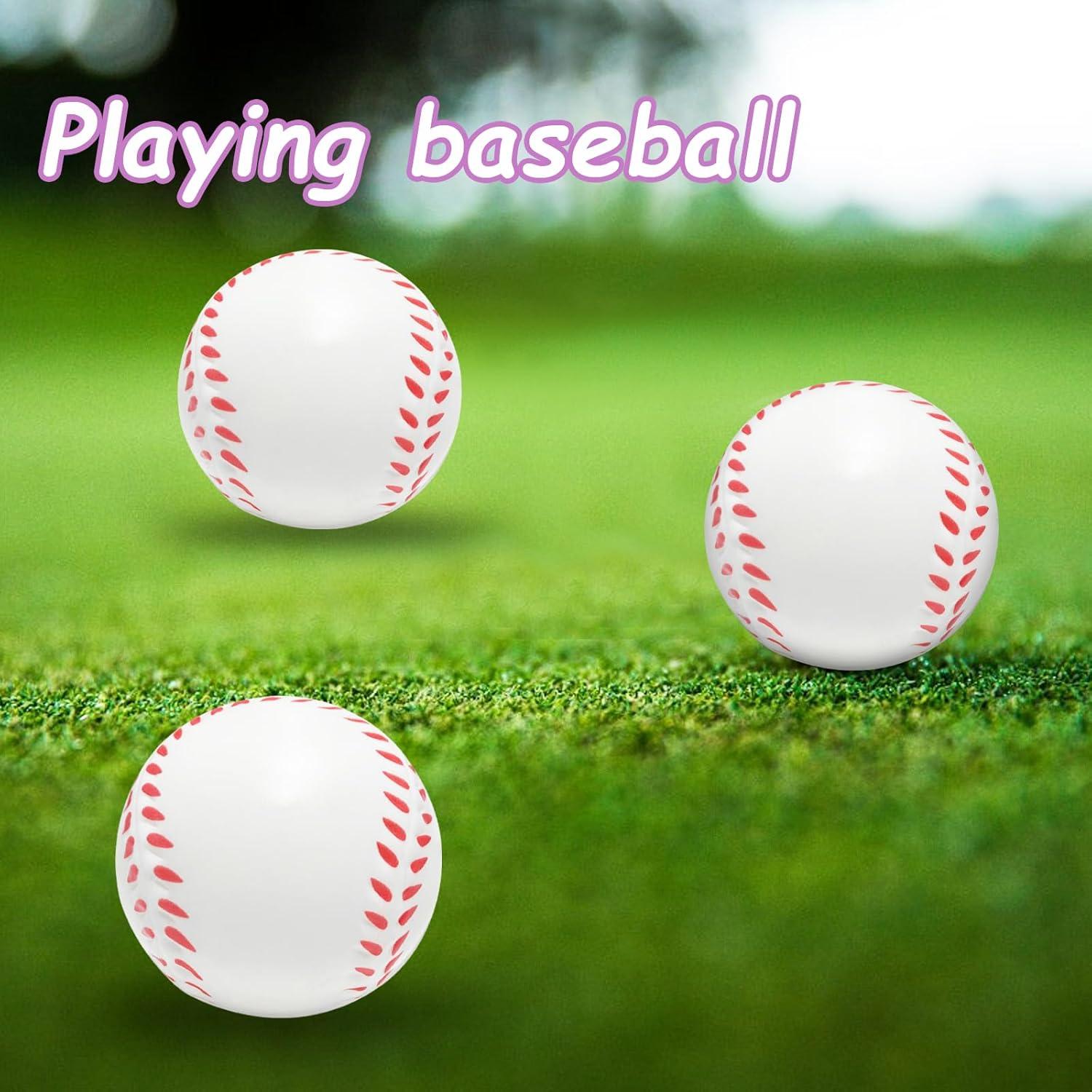 30 Pelotas de Estrés de Béisbol Whkvnng 6.3cm Alivio Ansiedad