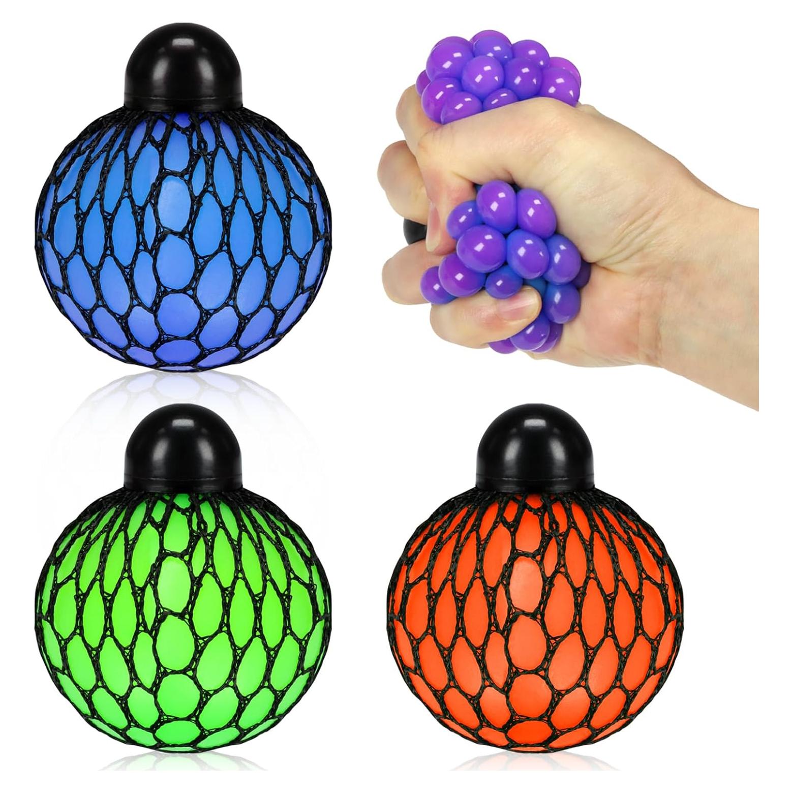 Pelotas Anti Estrés de Silicona Fireboomoon - 3 Piezas 6 cm