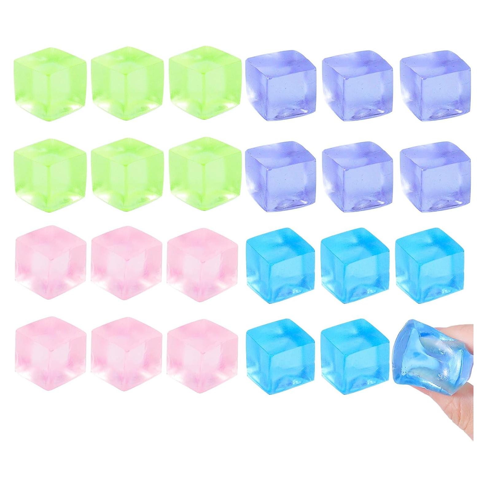 24 Piezas Pelotas Antiestrés Rytopt Cubo Sensorial 3cm