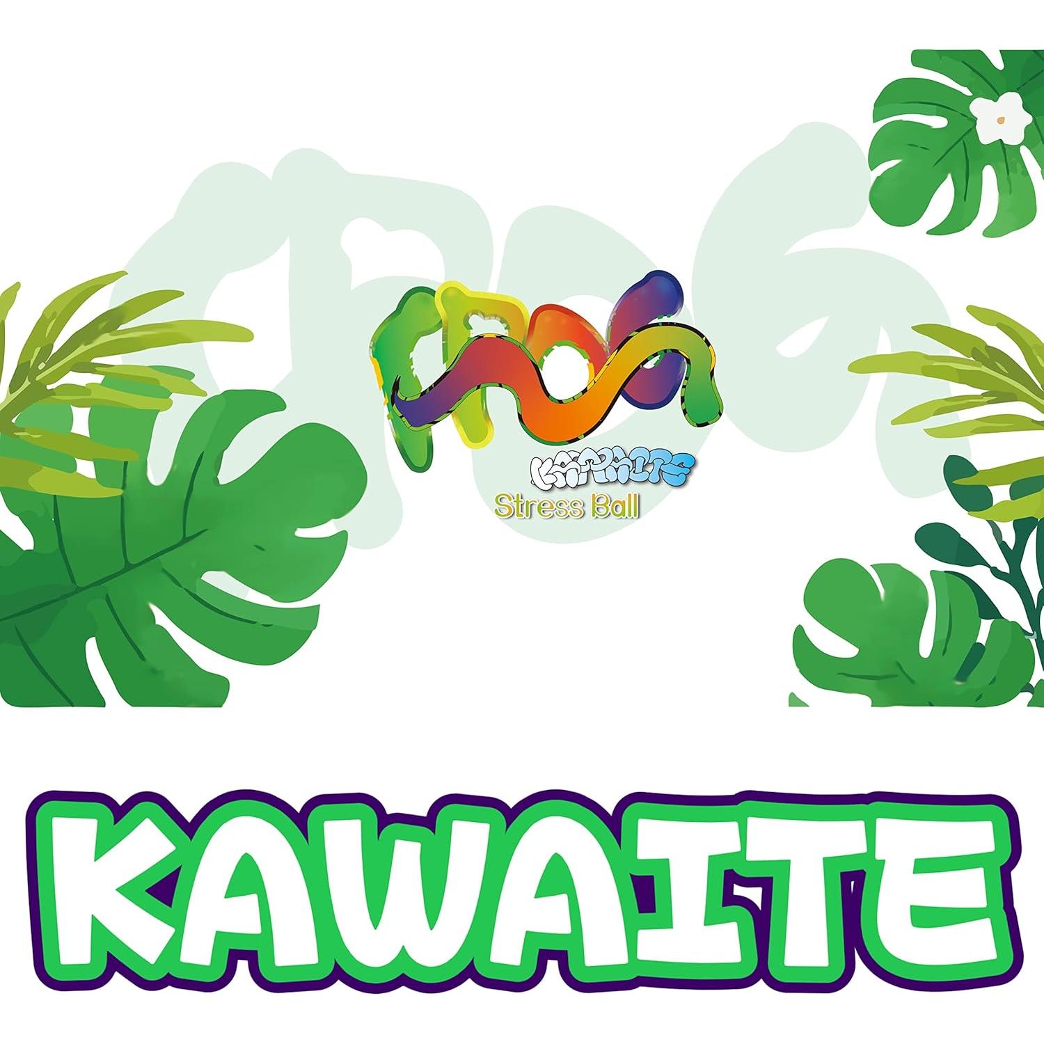 Pelota de Estrés Rana Verde Kawaite - Alivio de Ansiedad 81g