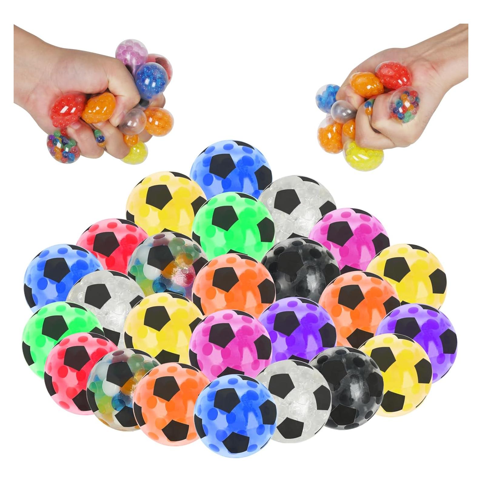 Paquete de 20 Mini Pelotas Antiestrés ZANSU 3.3 cm