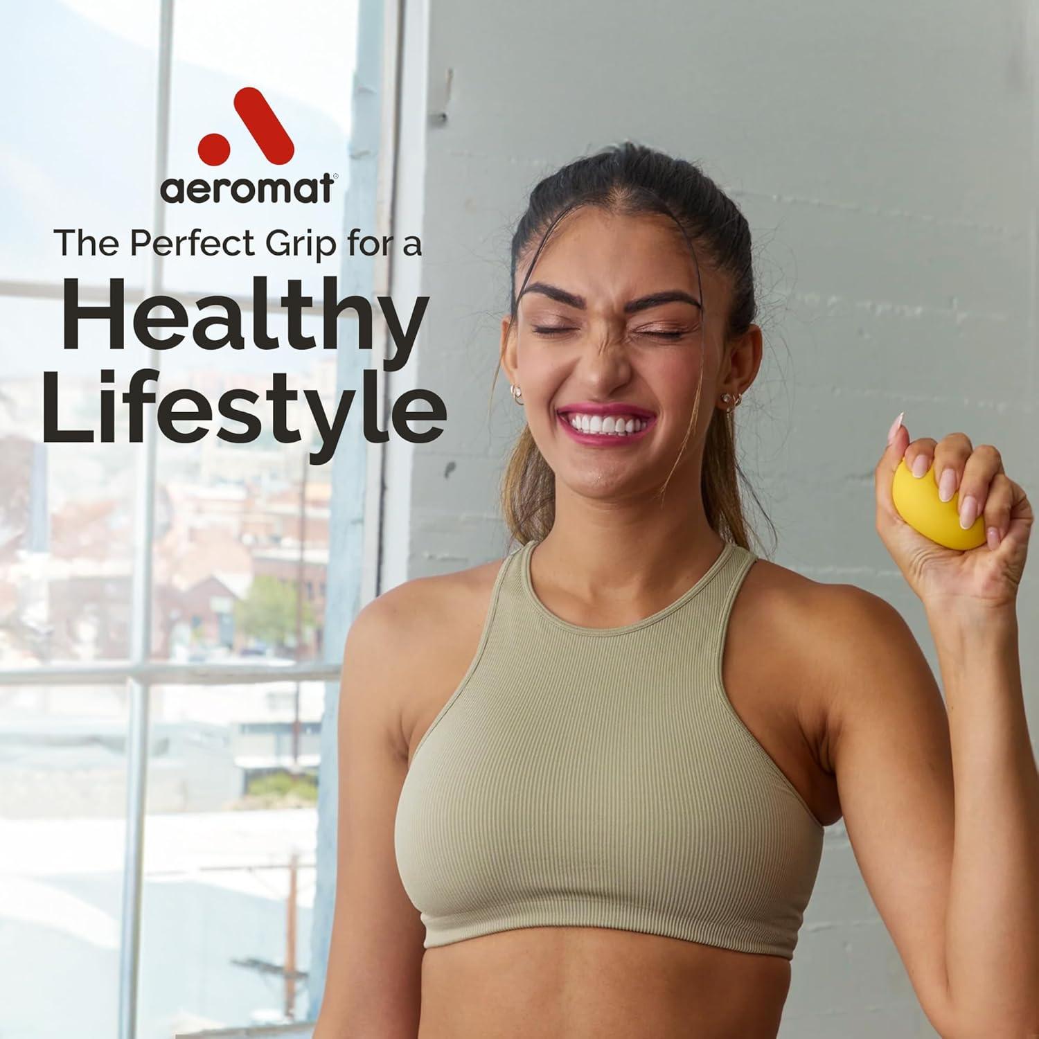 Ecowise Fortalecedor de Agarre de Mano - 2 Pelotas de Estrés